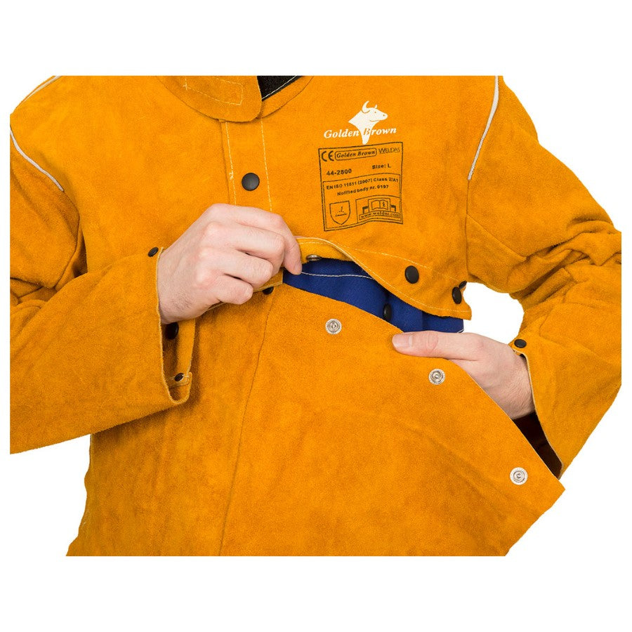 Weldas Schweißerschürze GOLDEN BROWN - PrimeWelding