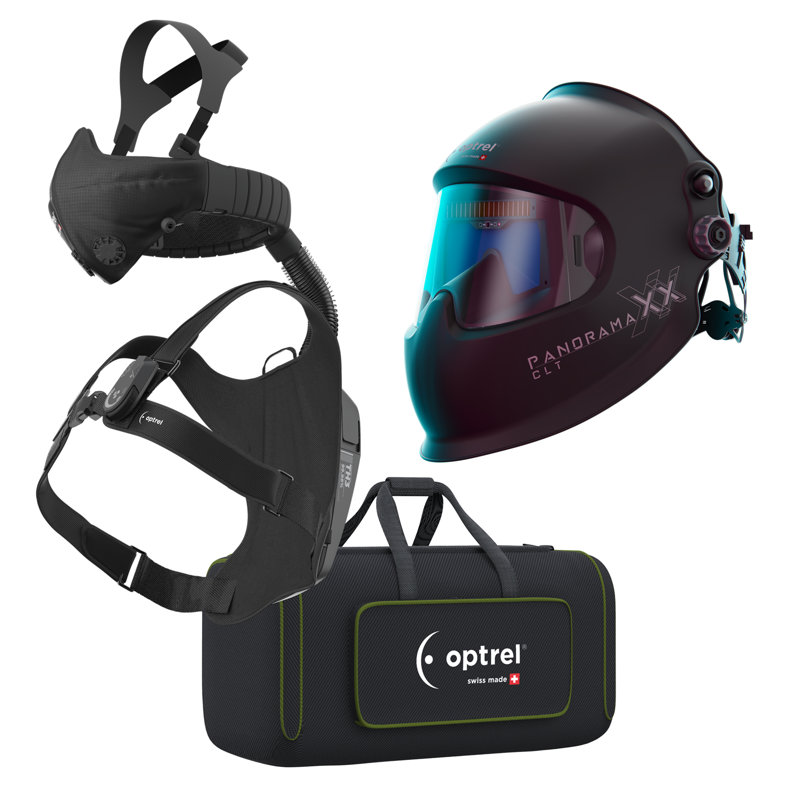Optrel Panoramaxx CLT + Swiss Air Frischlufteinheit - PrimeWelding