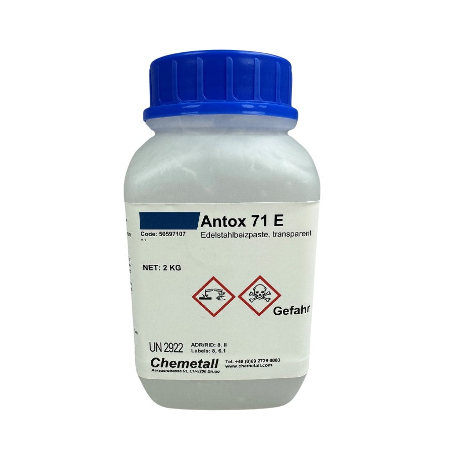 ANTOX Edelstahl-Beizpaste 71E, in 2 kg Dose - PrimeWelding