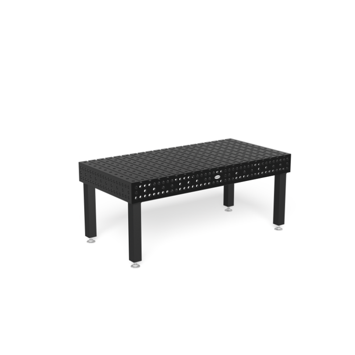 Siegmund Nutentisch Hexagon 2000x1000x200 Plasmanitriert mit Quernuten System 28