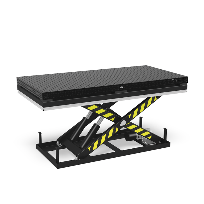 Siegmund Hubbühne 2412 mit Schweißtisch Professional Extreme 8.7 System 16