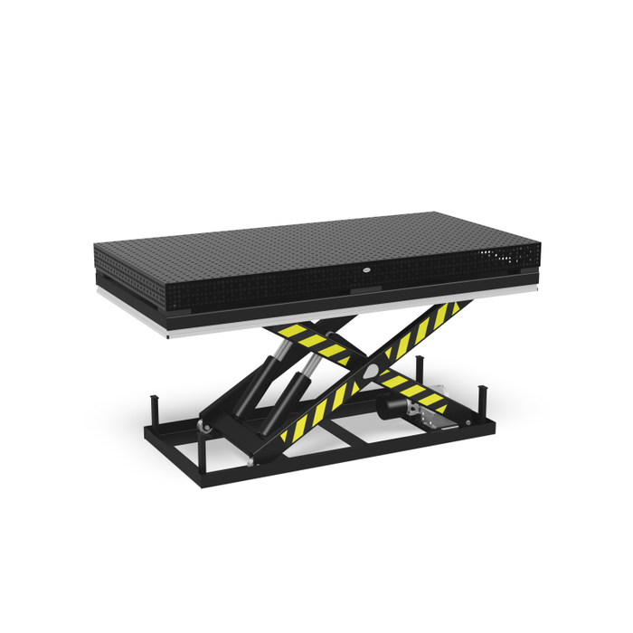 Siegmund Hubbühne 2412 mit Schweißtisch Professional Extreme 8.7 PLUS System 16