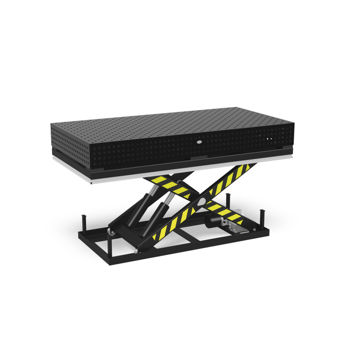 Siegmund Hubbühne 2412 mit Schweißtisch Professional Extreme 8.7 PLUS  System 22