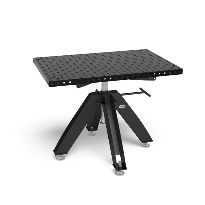 Siegmund Drehtisch höhenverstellbar Stationär inkl. Basic Tischoberteil 1200x800x50 System 16