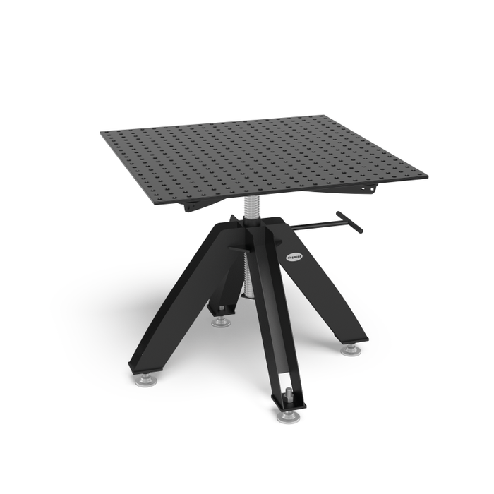 Siegmund Drehtisch höhenverstellbar Stationär inkl. Lochplatte 1000x1000x12 System 16