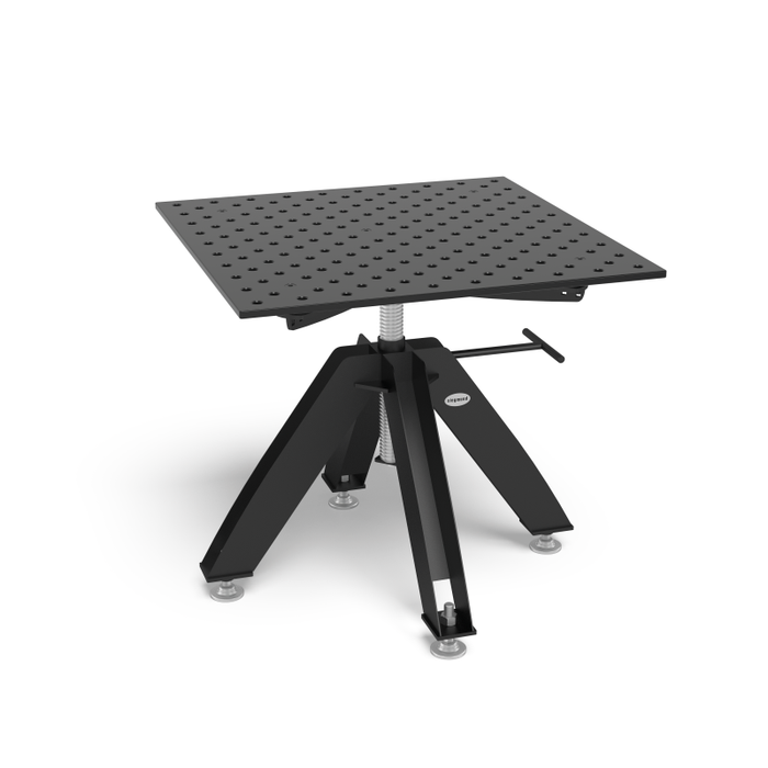 Siegmund Drehtisch höhenverstellbar Stationär inkl. Lochplatte 1000x1000x18 System 22