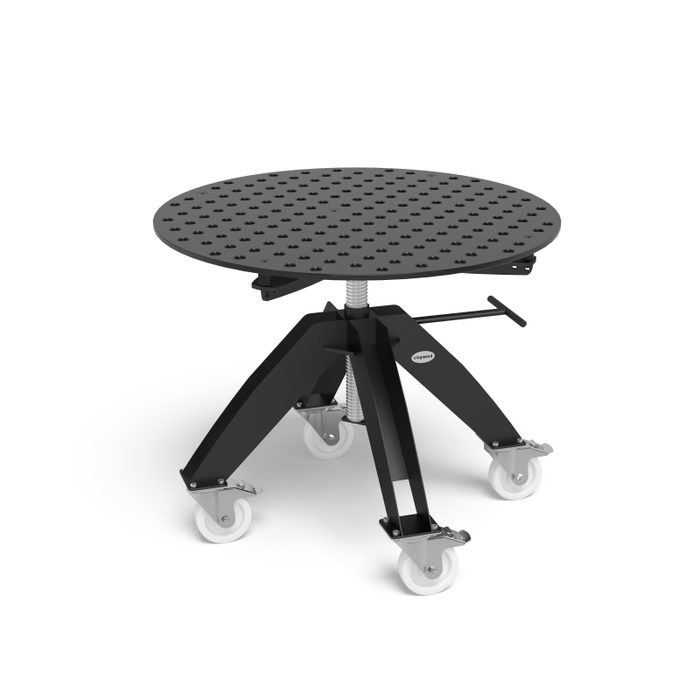 Siegmund Drehtisch höhenverstellbar Mobil inkl. Lochplatte Ø 1100 System 28