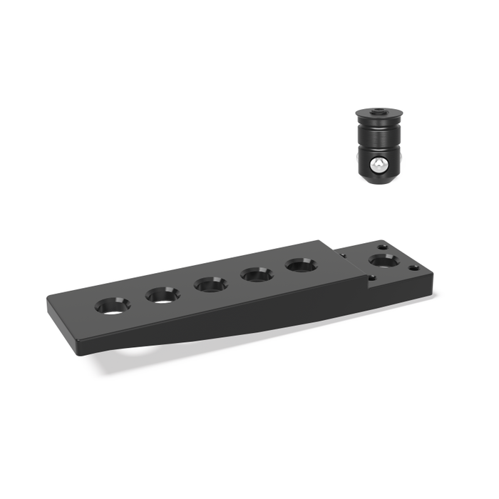 Siegmund Set Verlängerung Premium Light für Lochplatten Premium Light 1 Bohrungsreihe  System 28