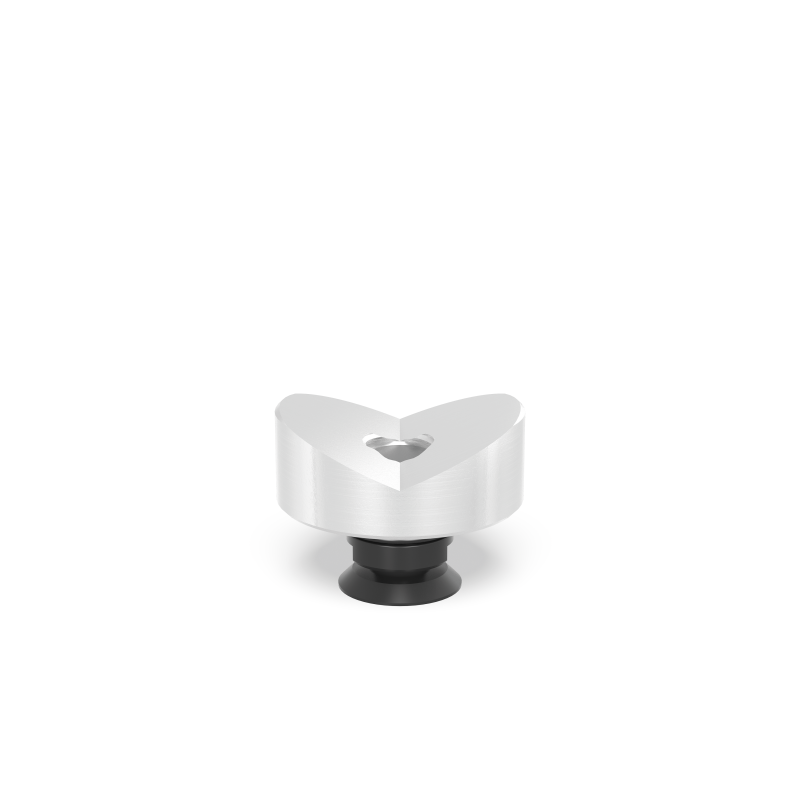 Siegmund Prisma Ø 50 135° mit eingeschraubtem Bund Aluminium System 22 - PrimeWelding