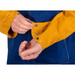 Weldas Yellow Jacket, flammenresistente Schweißerjacke mit Rinds-Spaltleder Ärmeln - PrimeWelding