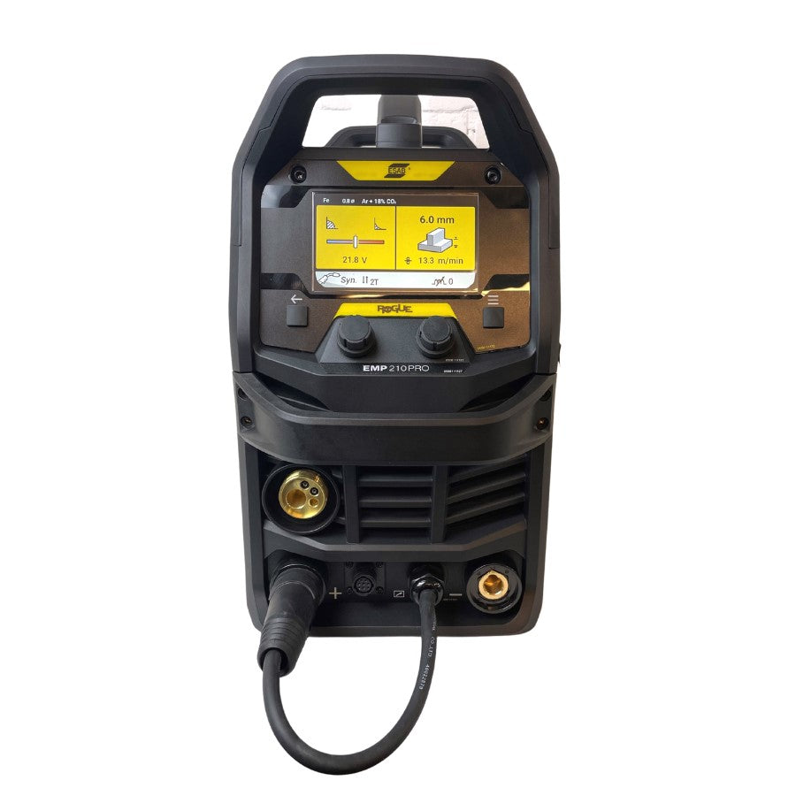 Schweissgerät ESAB Rogue EMP 210 Pro mit Brenner und Zubehör - PrimeWelding