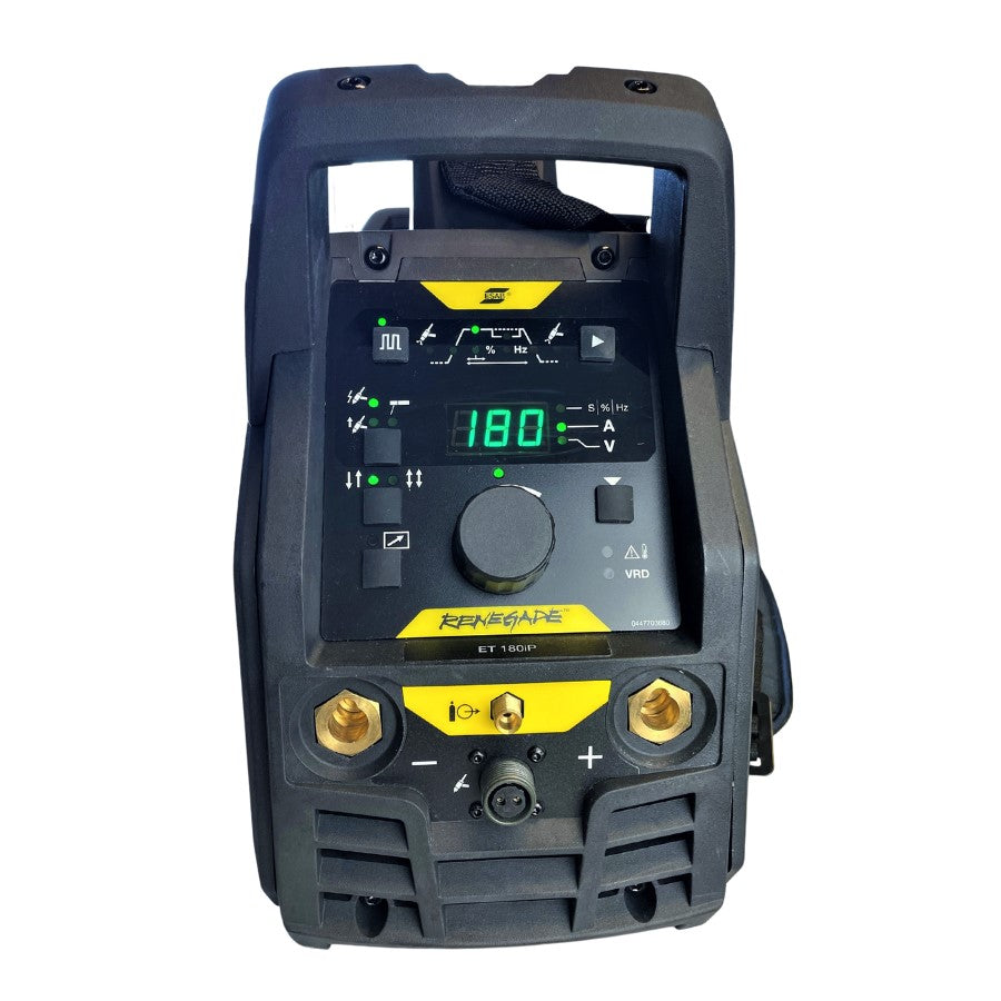 WIG-Schweissgerät ESAB Renegade ET 180iP TA36 inkl. WIG-Brenner SR-B 26 - PrimeWelding