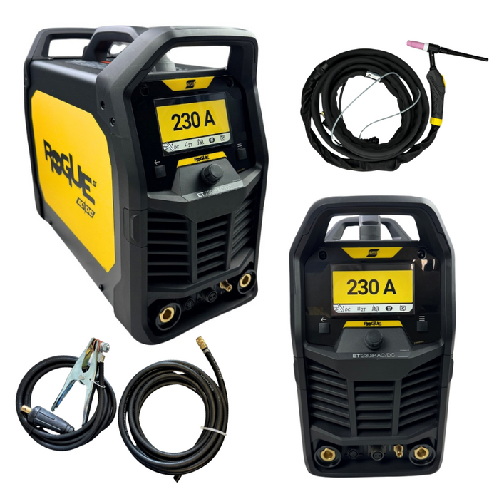 ESAB Rogue ET 230iP AC/DC WIG-Schweißgerät gasgekühlt - PrimeWelding