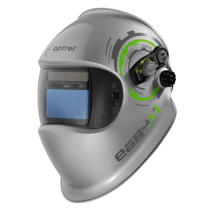 Schweisshelm Optrel e684 Silber - PrimeWelding
