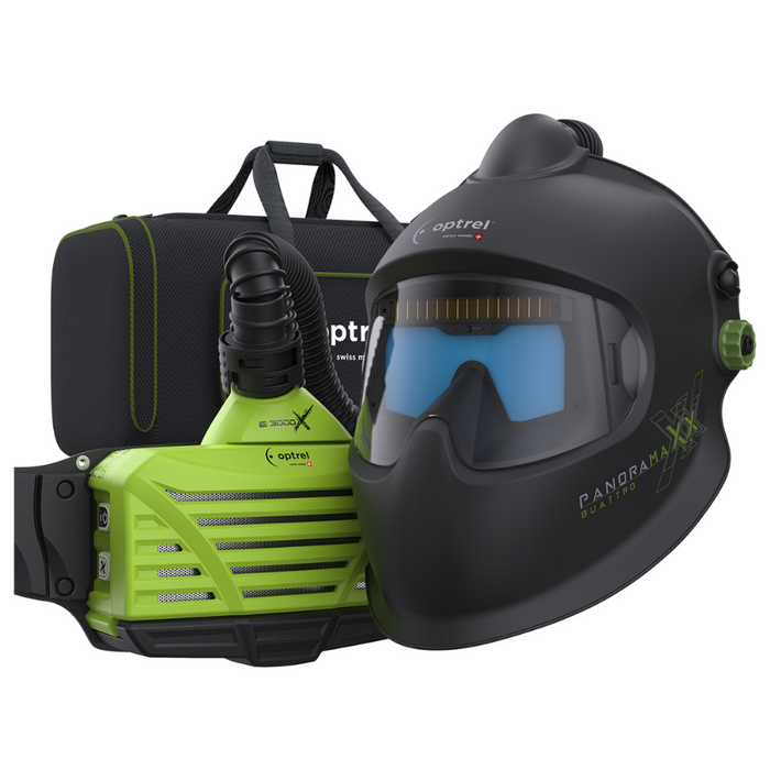 Optrel Panoramaxx Quattro PAPR + e3000x Frischlufteinheit - PrimeWelding