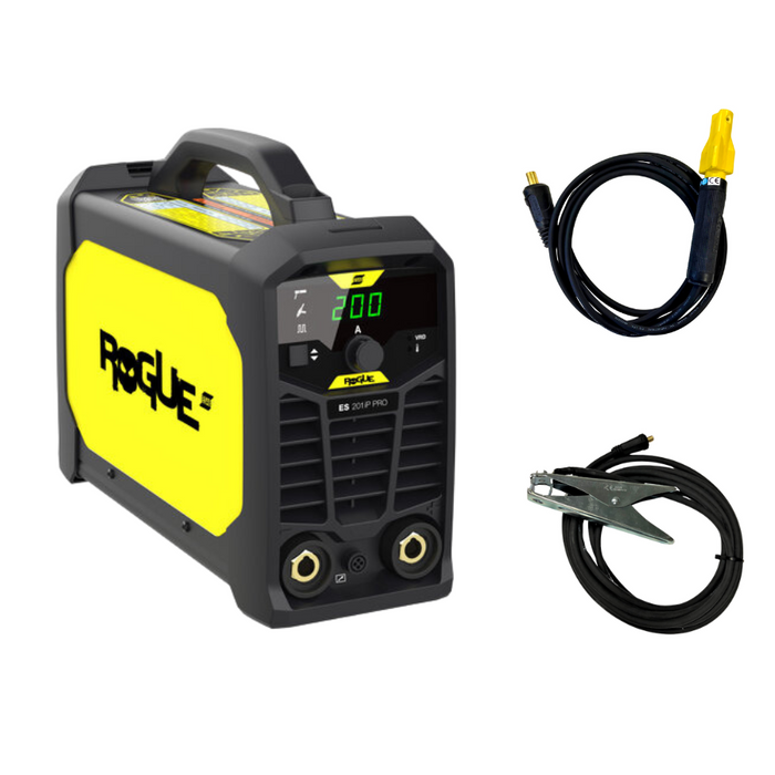 Elektrodenschweißgerät ESAB Rogue ES 201iP PRO inkl. Zubehör - PrimeWelding