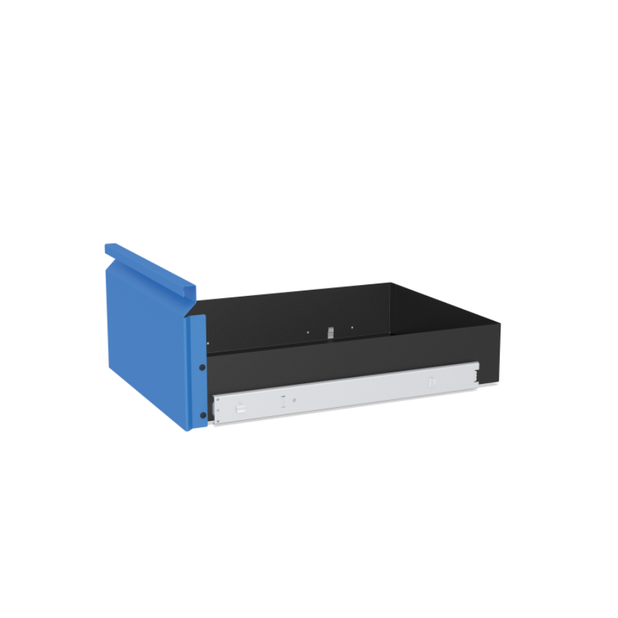 Schublade mit Klippschiene, 240 mm System 16 - PrimeWelding