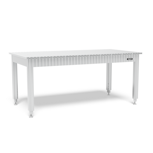 Siegmund Werkbank höhenverstellbar mit Alu Tischprofilen 2000x1000 System 16 - PrimeWelding