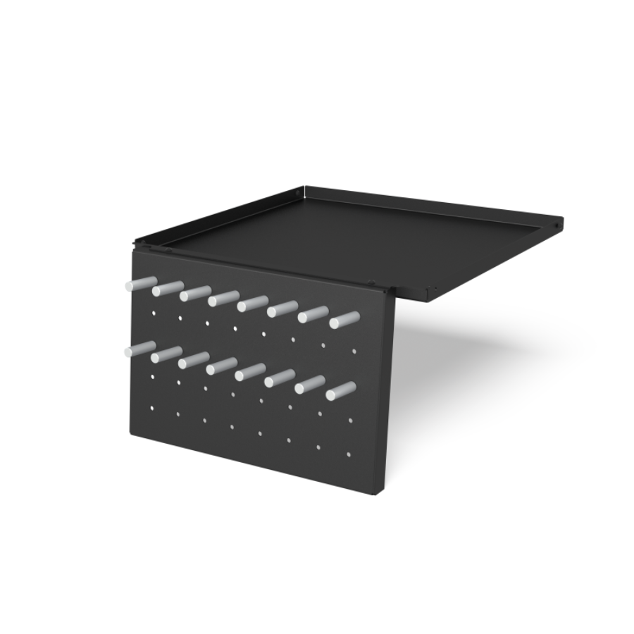 Werkzeugwand inkl. Ablage für Workstation 0806 / 1208 System 16 - PrimeWelding