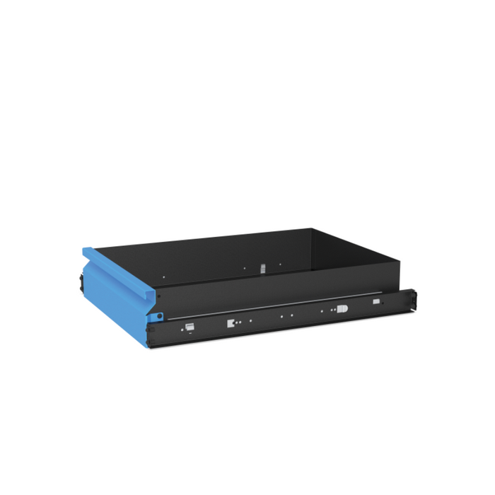 Schublade mit Klippschiene und Halterung 120 mm für Workstation 0806 / 1208 System 16 - PrimeWelding
