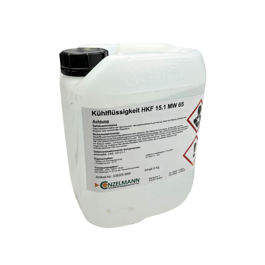 REHM RCL Kühlflüssigkeit Für Schweißgeräte – 5 Liter, Bis -15°C, Biologisch Abbaubar