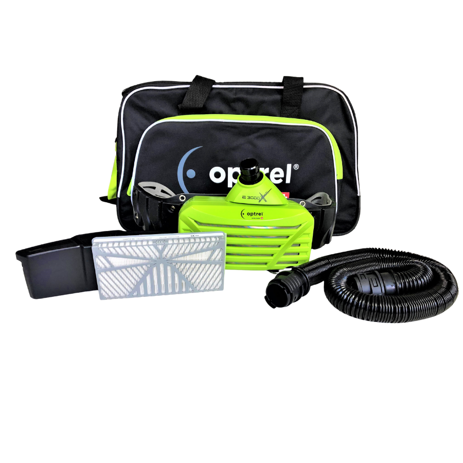 Optrel Panoramaxx CLT schwarz PAPR + e3000x Frischlufteinheit - PrimeWelding