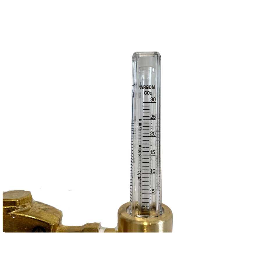 Druckminderer-Argon/CO²/Mischgas Messer Constant 2000 200 bar / Ausgangdruck max. 30 l/min mit Flowmeter 716.20126 - PrimeWelding