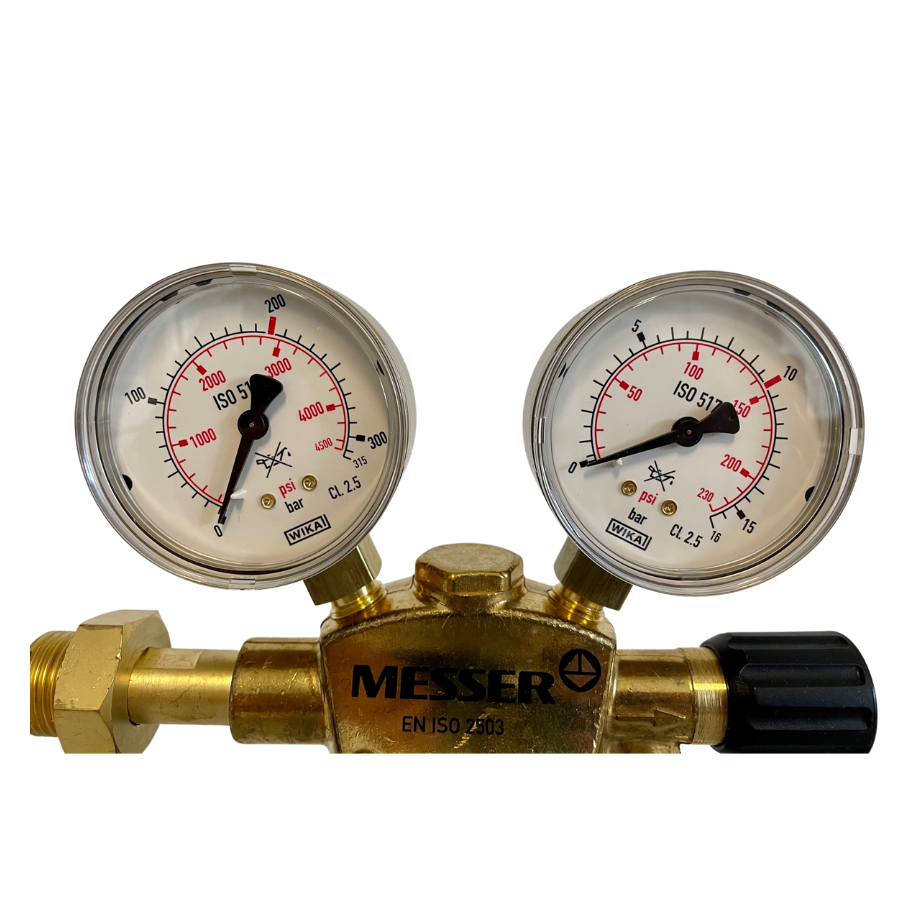 Druckminderer-Druckluft Messer Constant 2000 200 bar / Ausgangdruck max. 10 bar 716.20141 - PrimeWelding