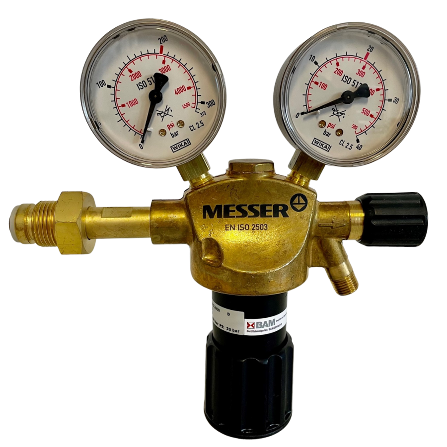 Druckminderer-Druckluft Messer Constant 2000 200 bar / Ausgangdruck max 20 bar 716.20142 - PrimeWelding