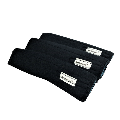 Stirnpolster / Schweißband Baumwolle schwarz 3M Speedglas 9100 3 Stk 168015 - PrimeWelding