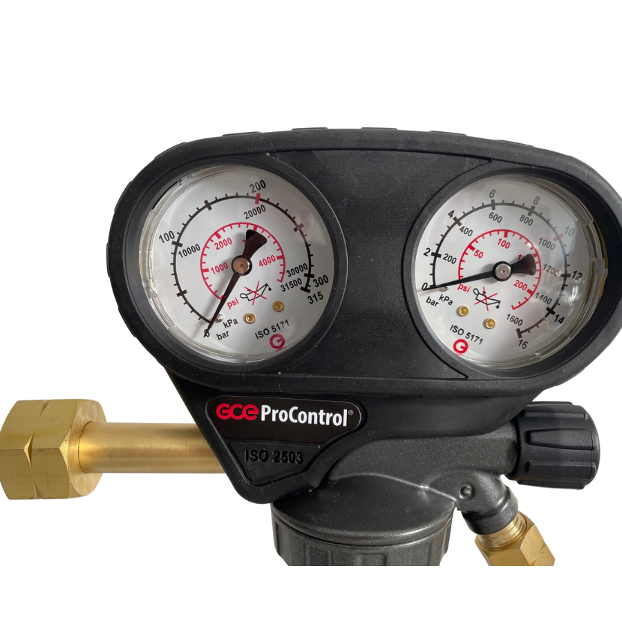 Druckminderer-Wasserstoff GCE ProControl 200 bar - 10/16 bar PC0780696 - PrimeWelding