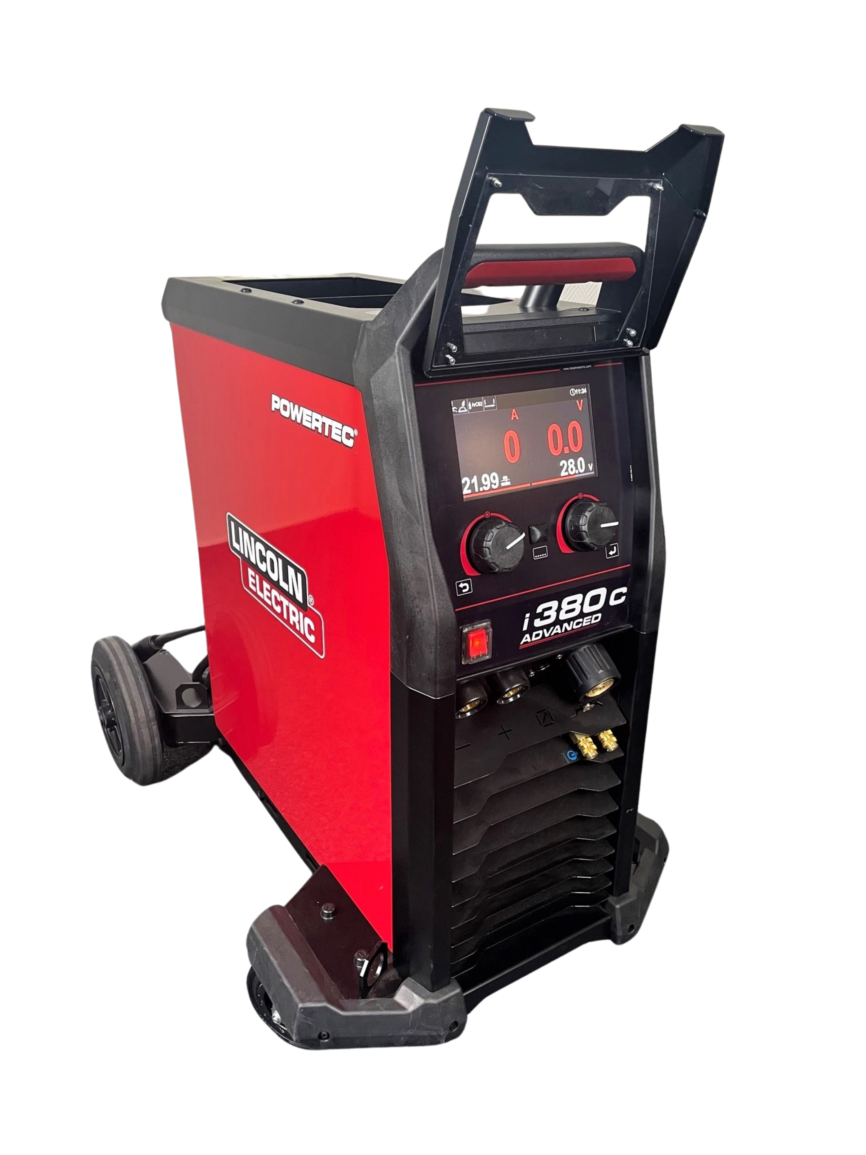 Lincoln Electric Powertec i380C Advanced, inkl. Massekabel, gasgekühlt - PrimeWelding