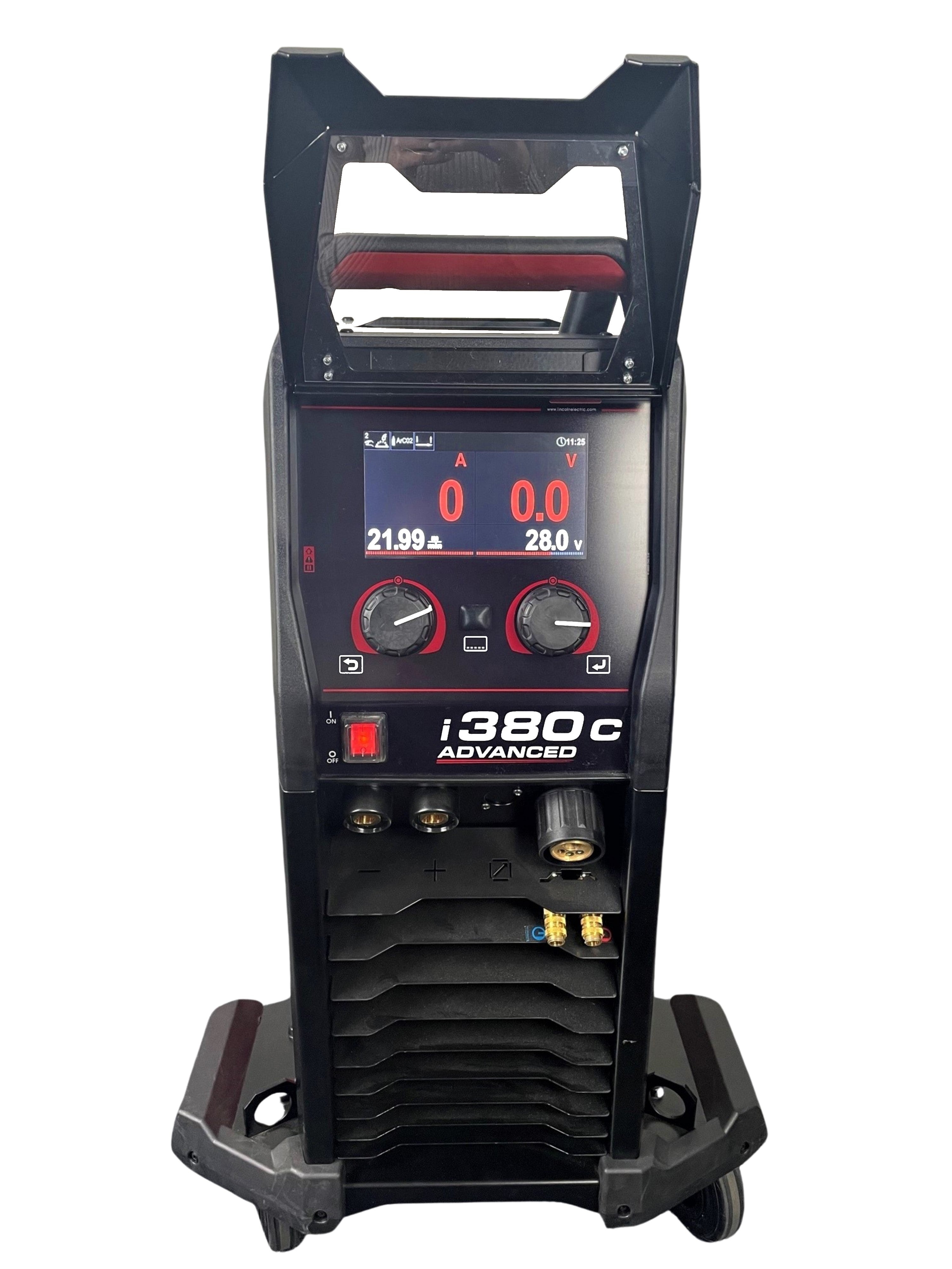 Lincoln Electric Powertec i380C Advanced, inkl. Massekabel, gasgekühlt - PrimeWelding