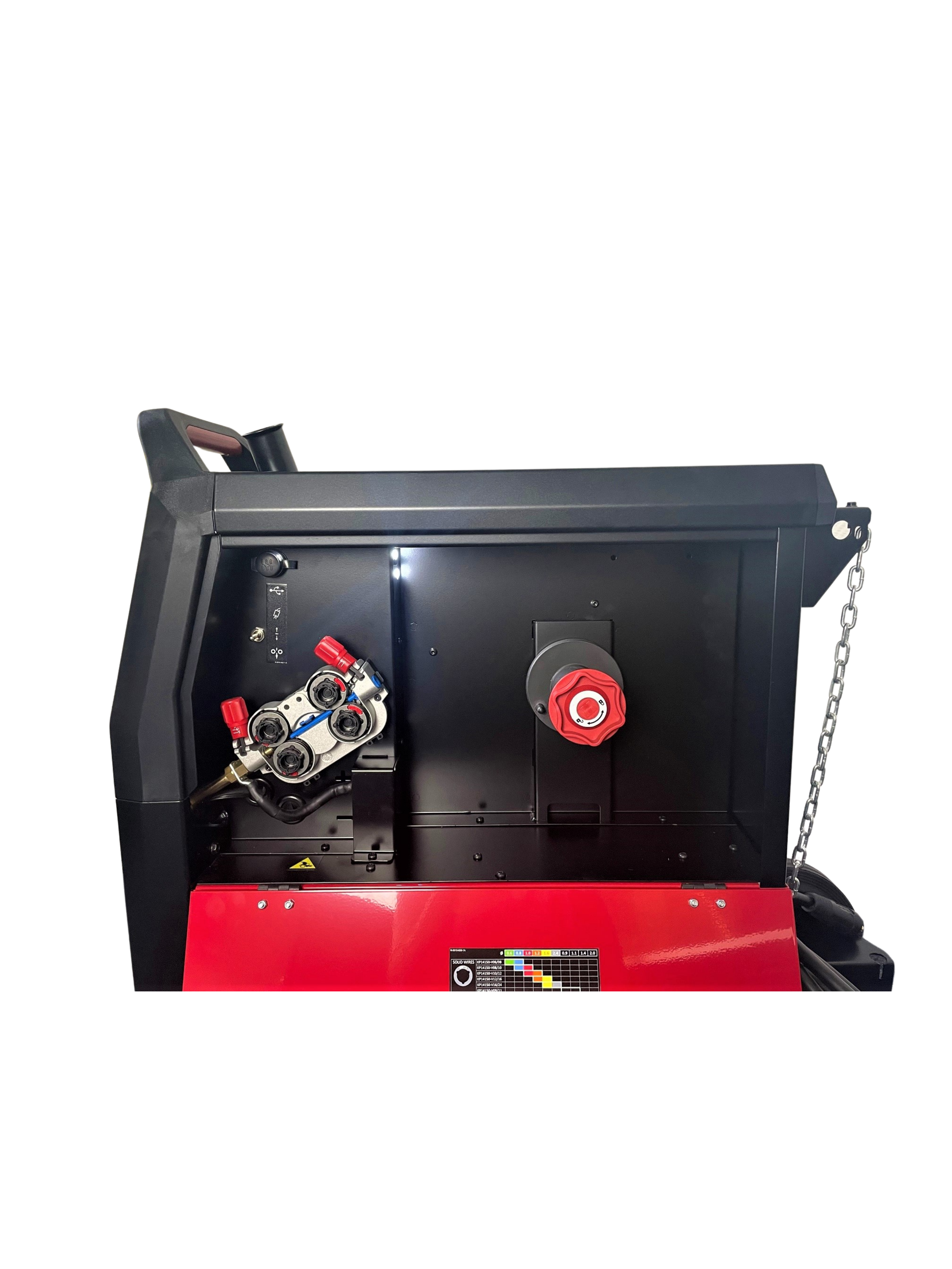 Lincoln Electric Powertec i380C Advanced, inkl. Massekabel, gasgekühlt - PrimeWelding